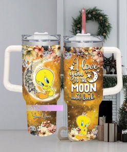 Tweety Tumbler 40oz, Custom Tweety Tumbler