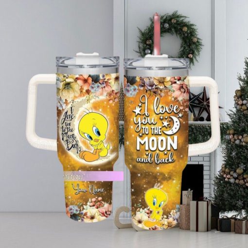 Tweety Tumbler 40oz, Custom Tweety Tumbler