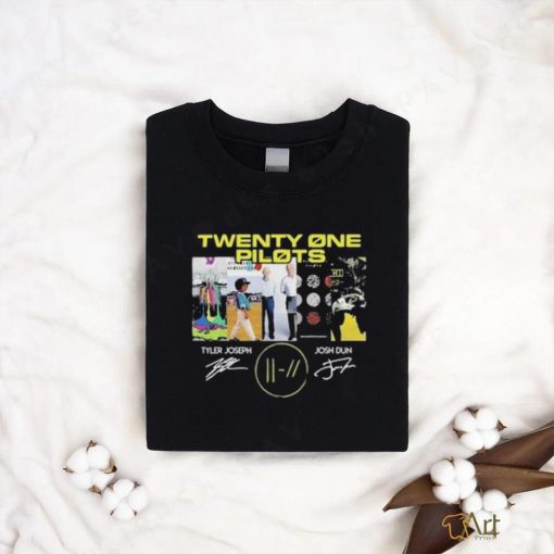 Twenty One Pilots Signatures shirts