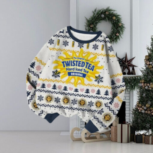 Twisted Tea Christmas Hard Iced Tea Ugly Sweater