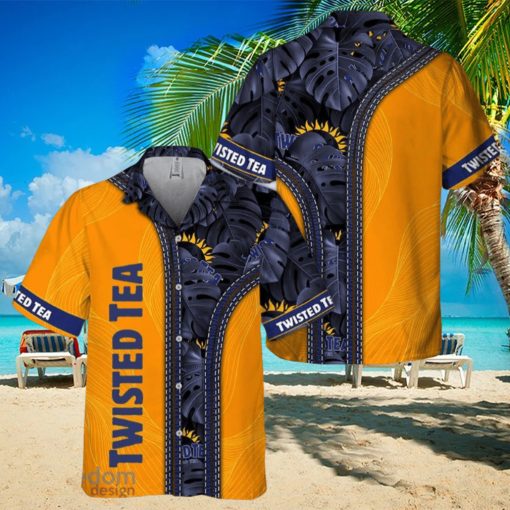 Twisted Tea Palm Leaves Majesty Hawaiian Shirt