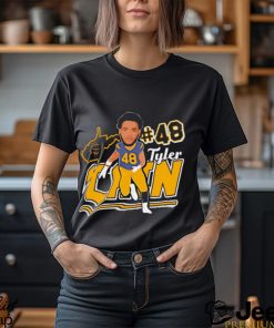 Tyler Cain 2024 West Virginia baseball caricature shirt