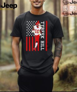 Tyreek Hill Miami Dolphins American Flag shirt