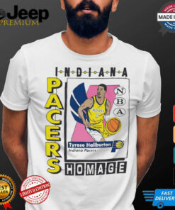 Tyrese Haliburton Indiana Pacers basketball skybox by Homage vintage shirt