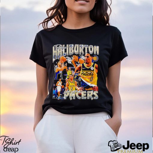 Tyrese Haliburton Indiana Pacers vintage shirt