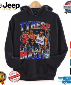 Tyrese Maxey Vintage Bootleg T Shirt