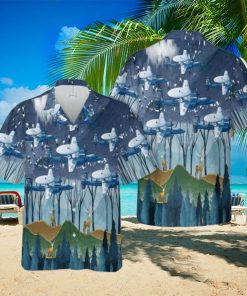 U.S Navy E 2c Hawkeye Of Vaw 112 Button Down Hawaiian Shirt Trend Summer