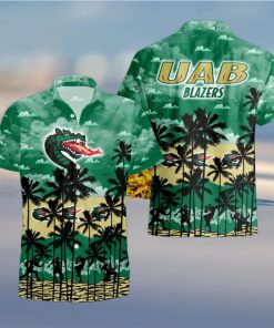 UAB Blazers Palms Tree Hawaiian Shirt