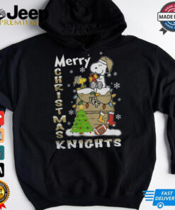 UCF Knights Snoopy And Woodstock Merry Christmas Shirt