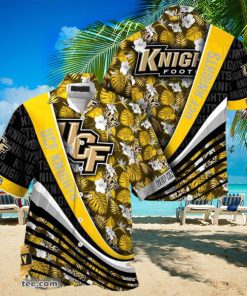 UCF Knights Summer Beach Hawaiian Shirt With Tropical Flower Pattern