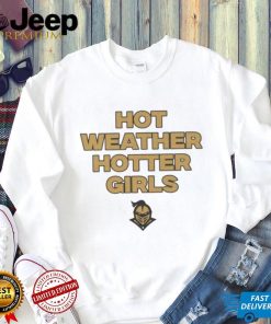 UCF Knights hot weather hotter girls shirt