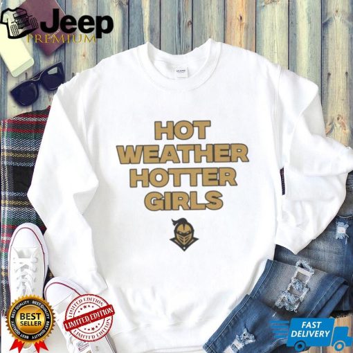 UCF Knights hot weather hotter girls shirt