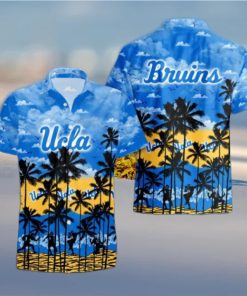 UCLA Bruins Palms Tree Hawaiian Shirt