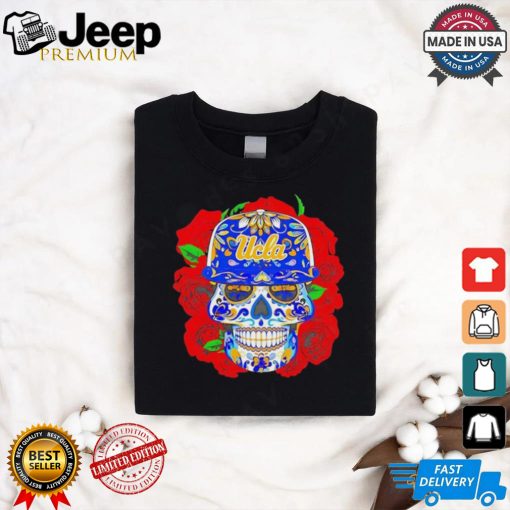 UCLA Bruins Roses sugar skull shirt