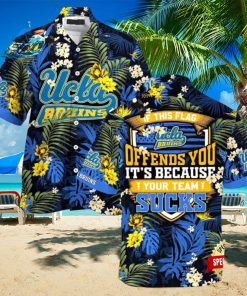 UCLA Bruins Summer Beach Hawaiian Shirt This Flag Offends You