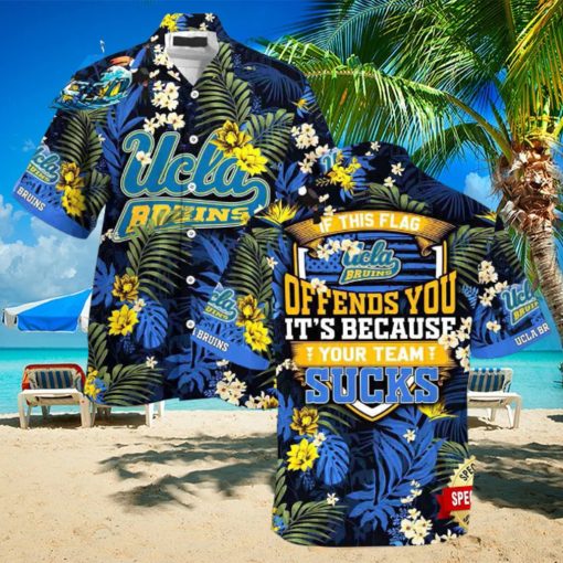 UCLA Bruins Summer Beach Hawaiian Shirt This Flag Offends You