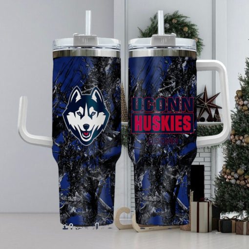 UConn Huskies Realtree Hunting 40oz Tumbler