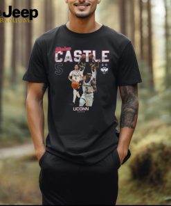 UConn NCAA Men's Basketball Stephon Castle 2023 2024 Post Season Tee Shirt
