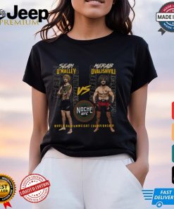 UFC 306 Sean O'Malley Vs. Merab Dvalishvili Match Up Shirt