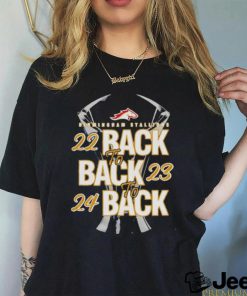 UFL Birmingham Stallions Back To Back To Back 2022 2023 2024 Champions Shirt