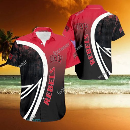 UNLV Rebels 3D Hawaiian Shirt For Men Gifts New Trending Shirts Beach Holiday Summer