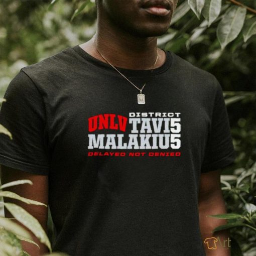 UNLV district 55 Tavis Malakius delayed not denied shirt