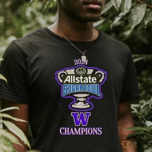 Washington Husky Allstate Sugar Bowl Champions 2024 T Shirts