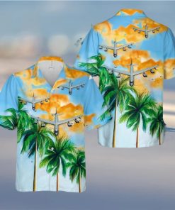 US Air Force 307th Bomb Wing Boeing B 52H Stratofortress Hawaiian Shirt