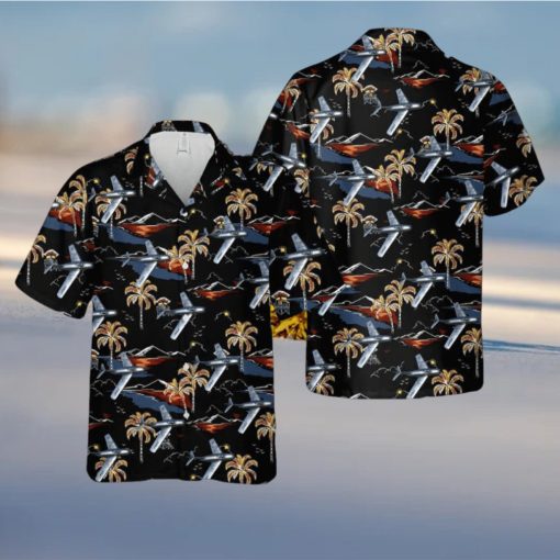 US Air Force MIG 15 Hawaiian Shirt