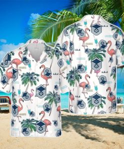US Air Force Master sergeant Rank Hawaiian Shirt Summer Holiday Gift