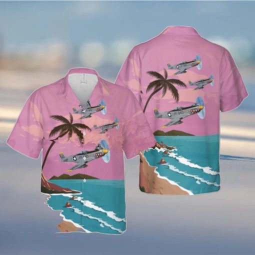 US Air Force North American Mustang Was That Too Fast Hawaiian Shirt Special Gift