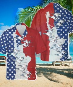 US Air Force Thunderbirds, 4th Of July Hawaiian Shirt Beach Shirt For Men Women