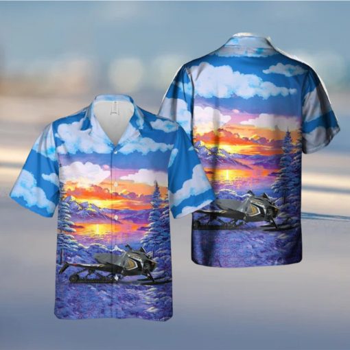 US Arctic Cat Snowmobiles Blast XR Hawaiian Shirt