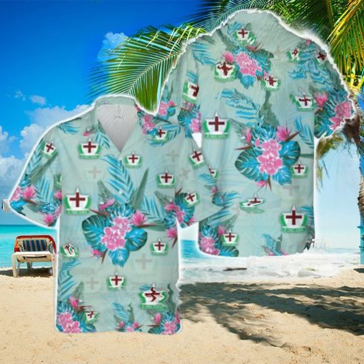 US Army 12th Field Hospital Hawaiian Shirt Beach Shirt For Men Woemn