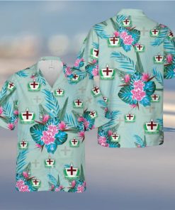 US Army 12th Field Hospital Hawaiian Shirt