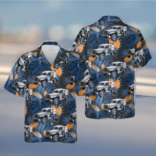 US Army 1943 Dodge Ambulance Hawaiian Shirt