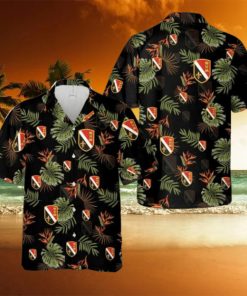 US Army 225th Engineer Brigade Aloha Hawaiian Shirt US Army Beach Shirt Gift