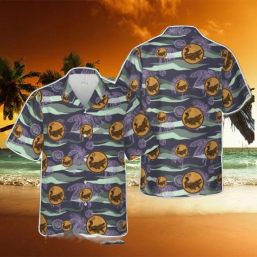 US Army 52nd BOMB Squadron WWII Aloha Hawaiian Shirt US Army Beach Shirt Gift