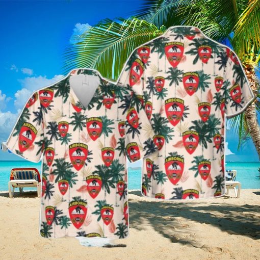 US Army 555th Parachute Infantry Battalion Aloha Hawaiian Shirt Gift For Summer