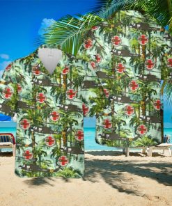 US Army 57th Medical Detachment UH 1B Iroquois Aloha Hawaiian Shirt Gift For Summer