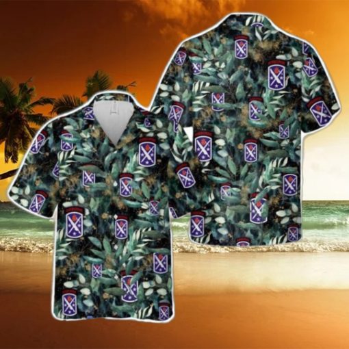 US Army 95th Civil Affairs Brigade Aloha Hawaiian Shirt US Army Beach Shirt Gift