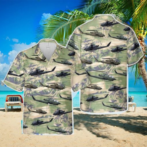 US Army AH 1F Hawaiian Shirt Holiday Summer Gift