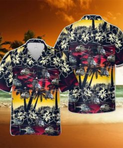 US Army Bell OH 58 Kiowa Aloha Hawaiian Shirt US Army Beach Shirt Gift