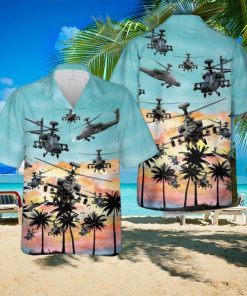 US Army Boeing AH 64 Apache Hawaiian Shirt Special Holiday Summer Gift