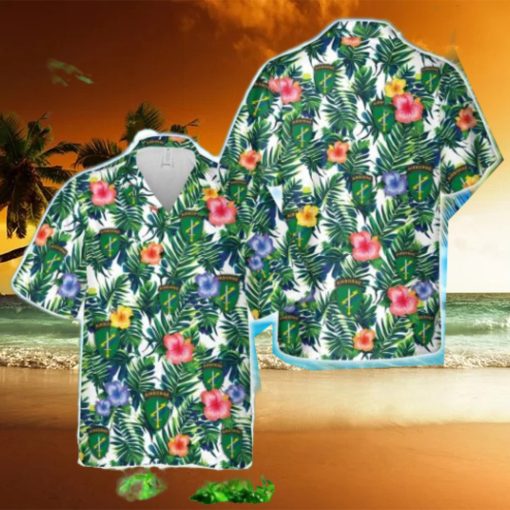 US Army Civil Affairs and Psychological Operations Command (Airborne) Hawaiian Shirt tdW