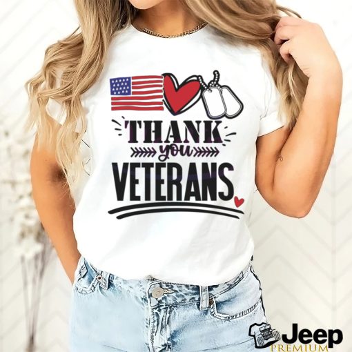 US Army Thank You Veterans shirt