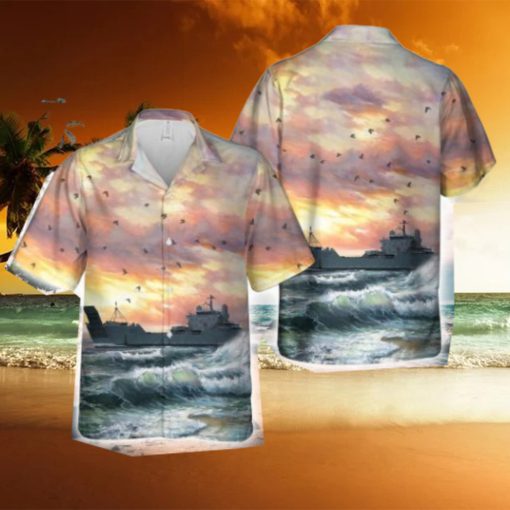 US Army USAV CW3 Harold C. Clinger (LSV 2) Hawaiian Shirt Unique Gift