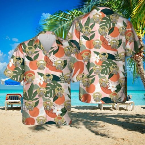 US Coast Guard Command Afloat insignia Hawaiian Shirt Summer Holiday Gift