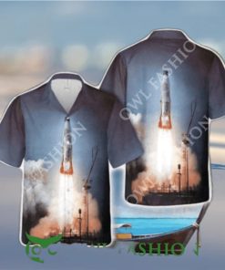 US ICBM SM 65 Atlas Summer Hwaiian Shirt