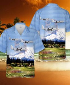 US Marine Corps KC 130J Of VMGR 153 Hercules Hawaiian Shirt